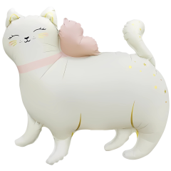 Шар (27''/69 см) Фигура, Кошечка, Сатин, 1 шт. в уп.
