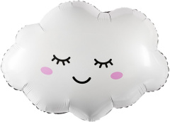 Шар (11''/28 см) Мини-фигура, Облако, 1 шт.